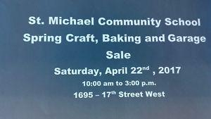 St. Michael's Community School Spring Craft / Garage Sale