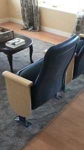 Stadium chairs. Blue bomber luxury box chair