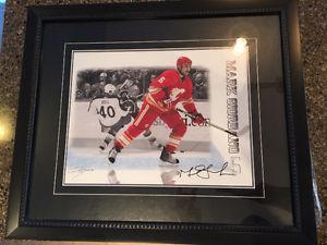 Two Framed & Signed Mark Giordano Pictures