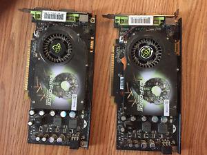 Two video cards