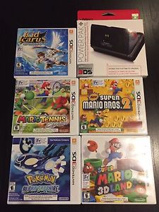 Various Nintendo 3DS Games and Accessories