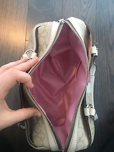Wanted: Beige and pink Coach purse