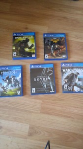 Wanted: Ps4 games