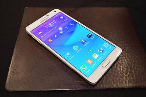 White Samsung Note4 - Telus