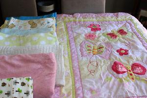 blankets/crib sheets