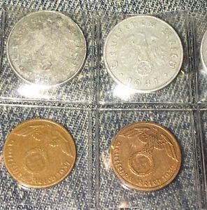 s and s German WWII coins $10 each
