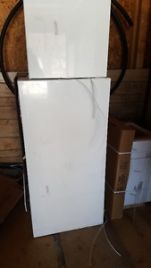 white upright cabinet (pantry)