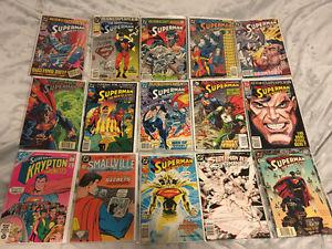 15 Superman Comic books