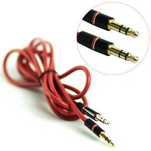 3.5mm Male to Male Stereo Audio Aux Extension Cable, Length: