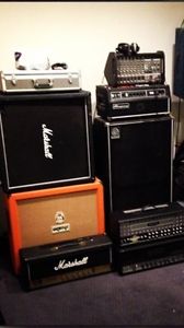 A Marshall 4x12 Cabinet