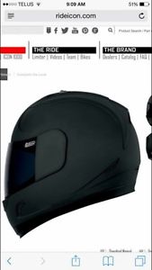Alliance Icon helmet + optic shield.