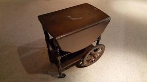 Antique tea cart