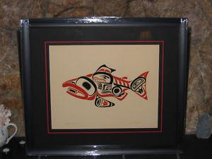 BILL REID - Haida Dog Salmon Skaagi.