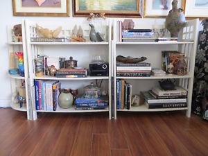BOOKCASES, white, from PIER1 IMPORT