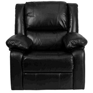 Black Leather Recliner.