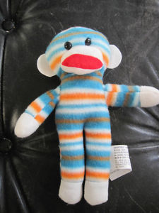 Brand New Small Plush Cute 8" Sock Puppet Doll