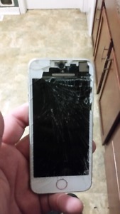 Broken screen IPhone 5 on Bell network