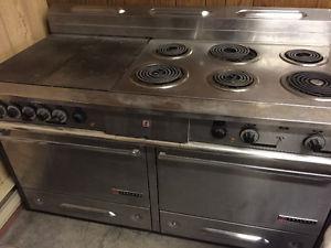 Commercial grill/oven