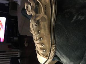 Converse clear shoes size 13 youth