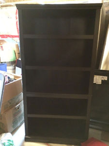 Espresso bookshelf for sale!!