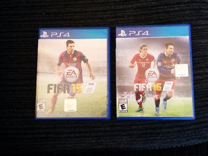 FIFA  and FIFA  for PS4