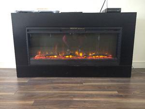 Free electric fireplace for parts