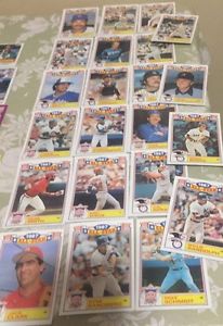 Full Set of 20 Baseball All Star Cards - Mint - High Book