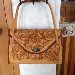 Hand Crafted Antique Saddle Purse