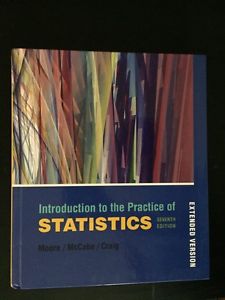 Introduction to the Practice of Statistics- 7th Edition