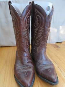 Leather Cow-Girl Boots