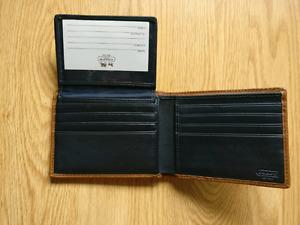 Light Brown Leather Coach Wallet