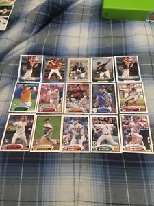 Lot 2 - 15 Different Baseball Rookie Cards