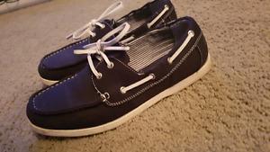 Men's H&M boat shoes size 11.5 navy