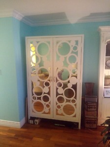 Mirrored Armoire