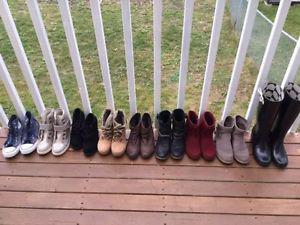 Moving sale! Kate spade, browns, Aldo, converse shoes size