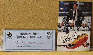 NHL Hockey Bob Gainey autographed lot