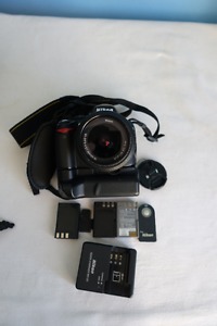 Nikon D with AF-S mm VR Lense - Very Minty!