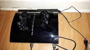 PS3 System Two Contollers And Like 6 Games