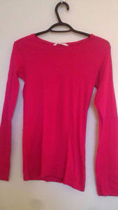 Pink long sleeve shirt