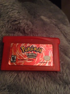 Pokemon Fire Red for Gameboy Advance