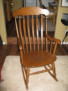 Rocking Chair Solid Oak