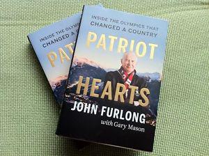 Signed John Furlong's Patriot Hearts book