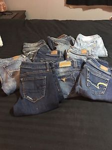 Silver Jeans/American Eagle/Guess