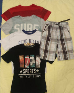 Summer clothes for boy size 6x