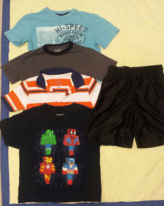 Summer clothes for boy size 7-8
