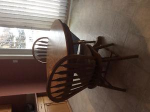 TABLE AND CHAIRS FOR SALE