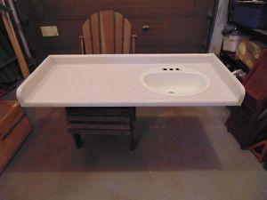 USED LAMINATE COUNTERTOP WITH SINK