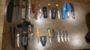 Various knives