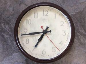 Vintage Smiths Sectric Bakelite Wall Clock - PRICE REDUCED