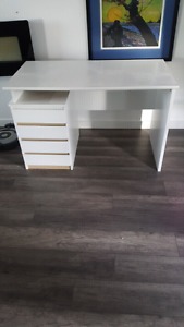 White desk